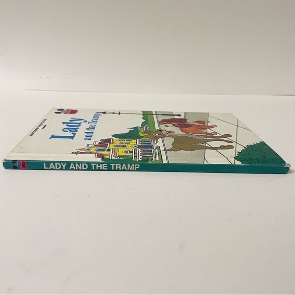 Vintage Disney Lady and the Tramp Hardcover Book - Picture 6 of 11